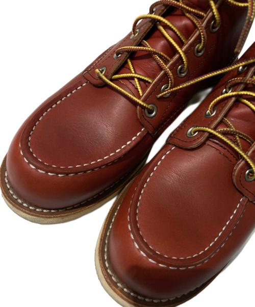 RED WING（レッドウィング）RED WING (レッドウィング) 6-inch Classic Moc ブラウン サイズ:US8の古着・服飾アイテム