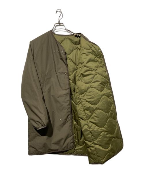 nanamica（ナナミカ）nanamica (ナナミカ) Reversible Down Coat ブラウン サイズ:Sの古着・服飾アイテム