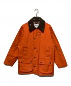 Barbour×SHIPSバブアー×シップス）の古着「別注 BEDAILE 3レイヤー ナイロンジャケット」｜オレンジ