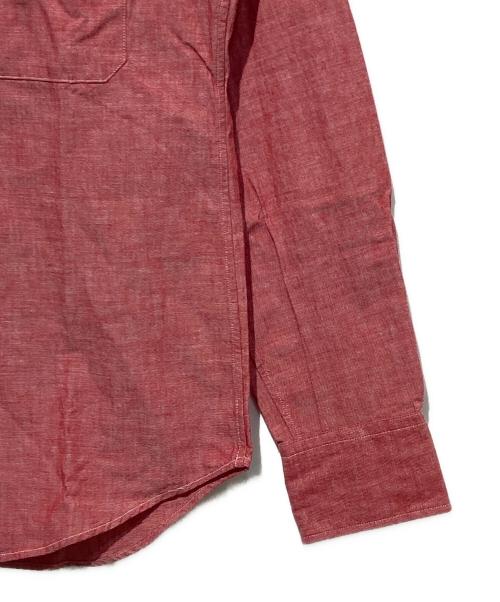DRAKE'S（ドレイクス）DRAKE'S (ドレイクス) レギュラーカラーシャツ レッド サイズ:Mの古着・服飾アイテム