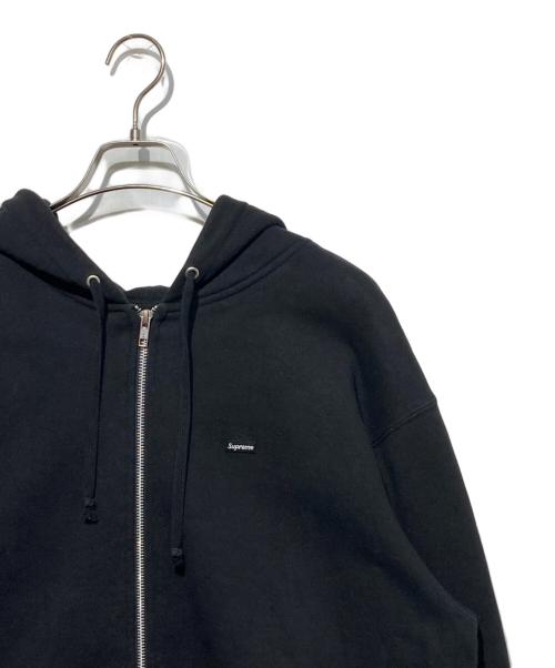 SUPREME（シュプリーム）Supreme (シュプリーム) Small Box Zip Up Hooded Sweatshirt ジップパーカー ブラック サイズ:Mの古着・服飾アイテム