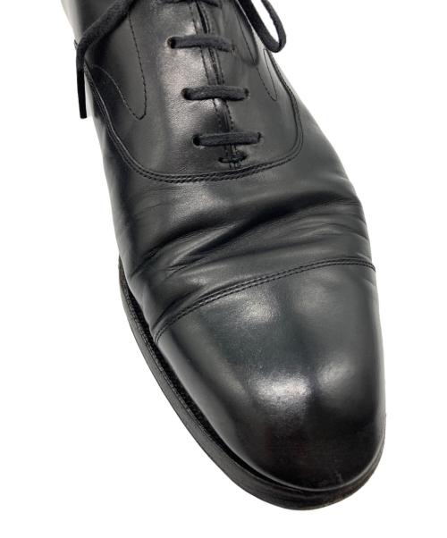 三陽山長（サンヨウヤマチョウ）三陽山長 (サンヨウヤマチョウ) ストレートチップシューズ/友二郎 ブラック サイズ:9の古着・服飾アイテム