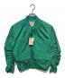 TWIN-SET（ツインセット）の古着「ボンバージャケット」｜グリーン