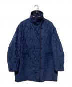 Mame Kurogouchiマメクロゴウチ）の古着「floral jacquard coat」｜ネイビー