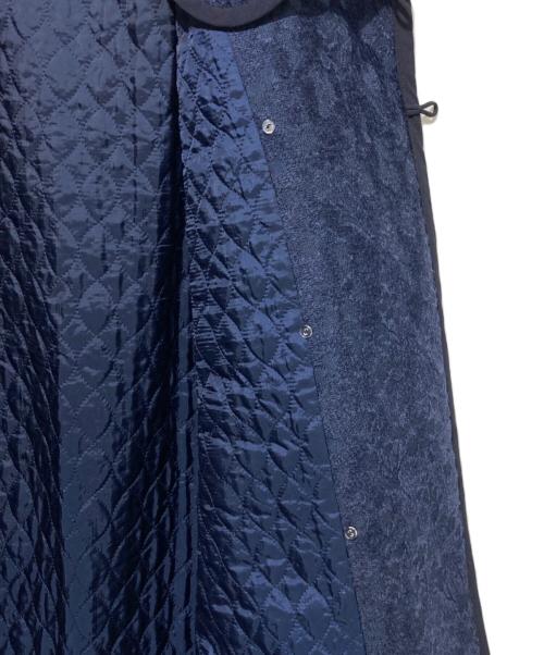 Mame Kurogouchi（マメクロゴウチ）mame kurogouchi (マメクロゴウチ) floral jacquard coat ネイビー サイズ:1の古着・服飾アイテム