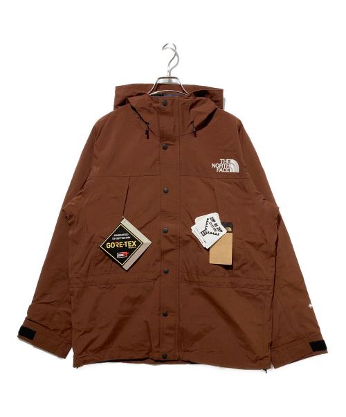 THE NORTH FACE（ザ ノース フェイス）THE NORTH FACE (ザ ノース フェイス) マウンテンライトジャケット ブラウン サイズ:XL 未使用品の古着・服飾アイテム
