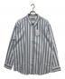 Carhartt WIP（カーハート ワークインプログレス）の古着「ストライプシャツ」｜ホワイト×ブルー
