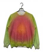 PAUL SMITHポールスミス）の古着「Glow Polka ニット」｜黄緑