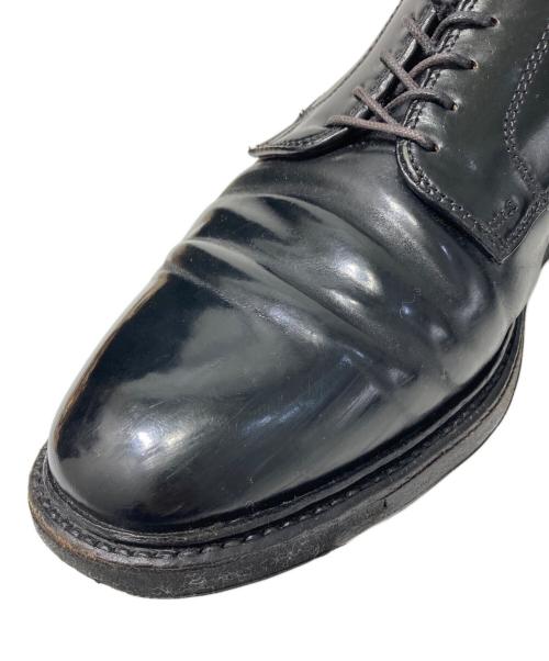 Alden（オールデン）Alden (オールデン) コードバン プレーントゥシューズ ブラック サイズ:9Dの古着・服飾アイテム