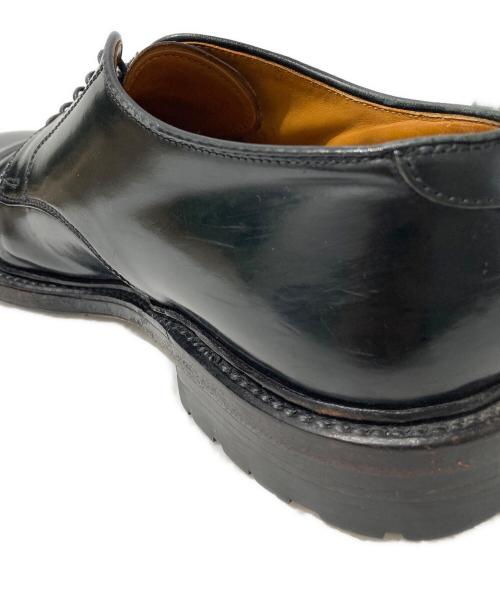 Alden（オールデン）Alden (オールデン) コードバン プレーントゥシューズ ブラック サイズ:9Dの古着・服飾アイテム