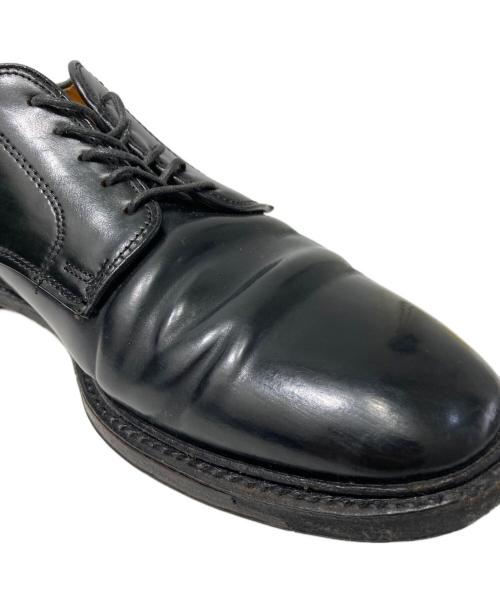 Alden（オールデン）Alden (オールデン) コードバン プレーントゥシューズ ブラック サイズ:9Dの古着・服飾アイテム