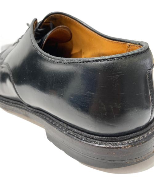 Alden（オールデン）Alden (オールデン) コードバン プレーントゥシューズ ブラック サイズ:9Dの古着・服飾アイテム