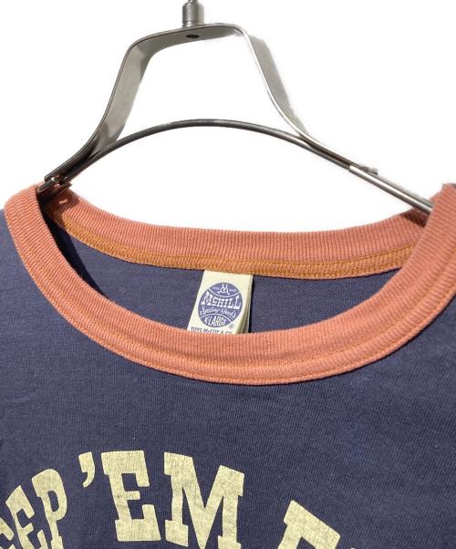 TOYS MCCOY（トイズマッコイ）TOYS McCOY (トイズマッコイ) マリリンモンロー リンガーカットソー ネイビー サイズ:XLの古着・服飾アイテム