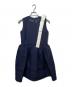 Bibiy.（ビビィ）の古着「CAMERON RIBBON DRESS」｜ネイビー
