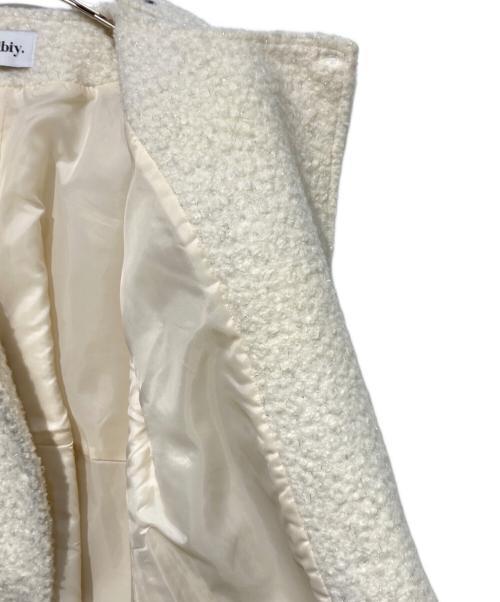 Bibiy.（ビビィ）Bibiy. (ビビィ) MEGAN LAME JACKET ホワイト サイズ:Fの古着・服飾アイテム
