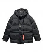 Onitsuka Tigerオニツカタイガー）の古着「ダウンジャケット」｜ブラック