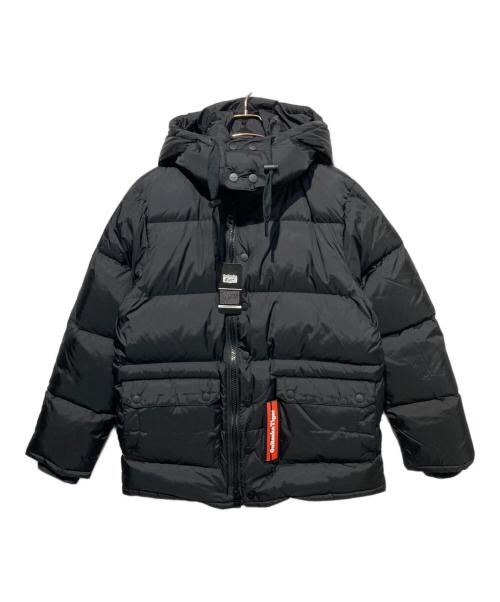 Onitsuka Tiger（オニツカタイガー）Onitsuka Tiger (オニツカタイガー) ダウンジャケット ブラック サイズ:L 未使用品の古着・服飾アイテム