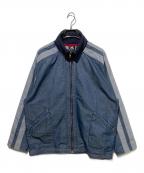 adidasアディダス）の古着「00s デニムトラックジャケット」｜インディゴ