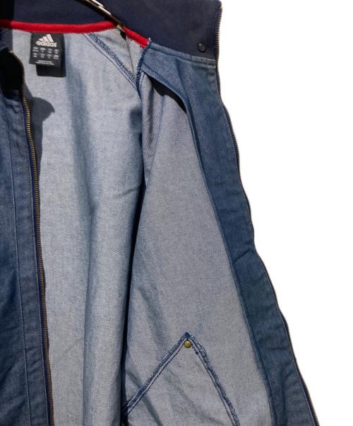 adidas（アディダス）adidas (アディダス) 00s デニムトラックジャケット インディゴ サイズ:Mの古着・服飾アイテム