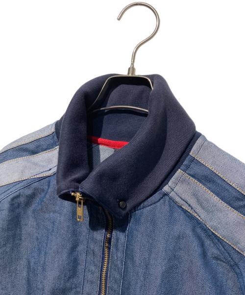 adidas（アディダス）adidas (アディダス) 00s デニムトラックジャケット インディゴ サイズ:Mの古着・服飾アイテム