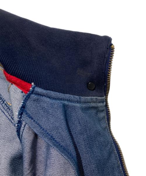 adidas（アディダス）adidas (アディダス) 00s デニムトラックジャケット インディゴ サイズ:Mの古着・服飾アイテム