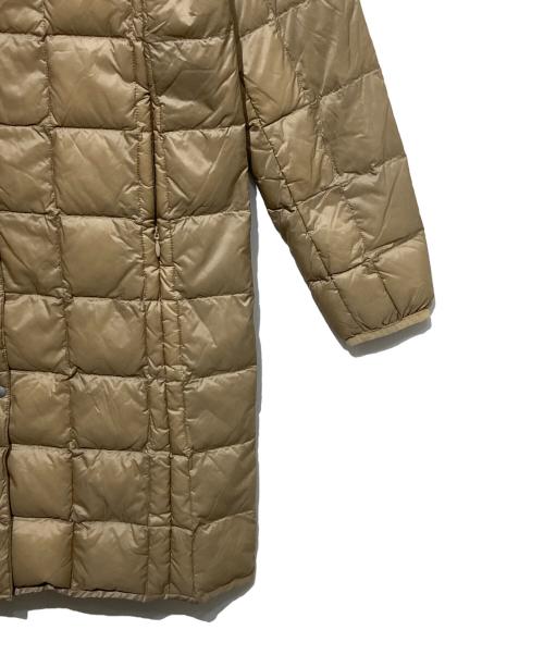 TAION（タイオン）TAION (タイオン) キルティングダウンコート ベージュ サイズ:Ｍの古着・服飾アイテム