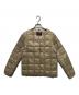 TAION（タイオン）の古着「キルティングダウンジャケット」｜ベージュ