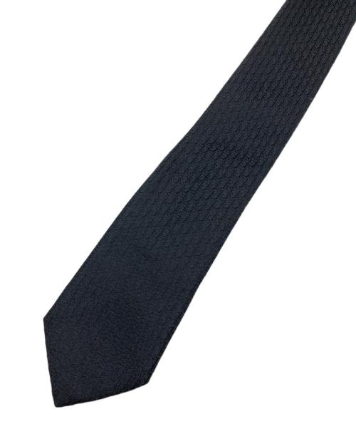 DIOR HOMME（ディオール オム）DIOR HOMME (ディオール オム) トロッター柄シルクナロータイ ブラック サイズ:　の古着・服飾アイテム
