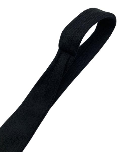 DIOR HOMME（ディオール オム）DIOR HOMME (ディオール オム) トロッター柄シルクナロータイ ブラック サイズ:　の古着・服飾アイテム