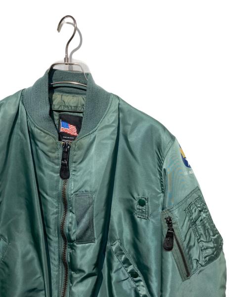 Green brier（グリーンブライヤー）Green brier (グリーンブライヤー) MA-1フライトジャケット オリーブ サイズ:　の古着・服飾アイテム