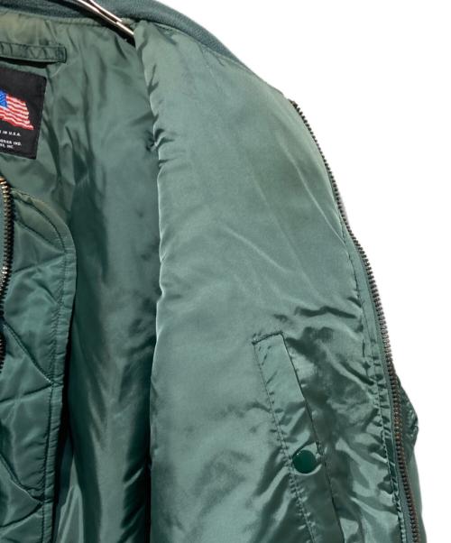 Green brier（グリーンブライヤー）Green brier (グリーンブライヤー) MA-1フライトジャケット オリーブ サイズ:　の古着・服飾アイテム