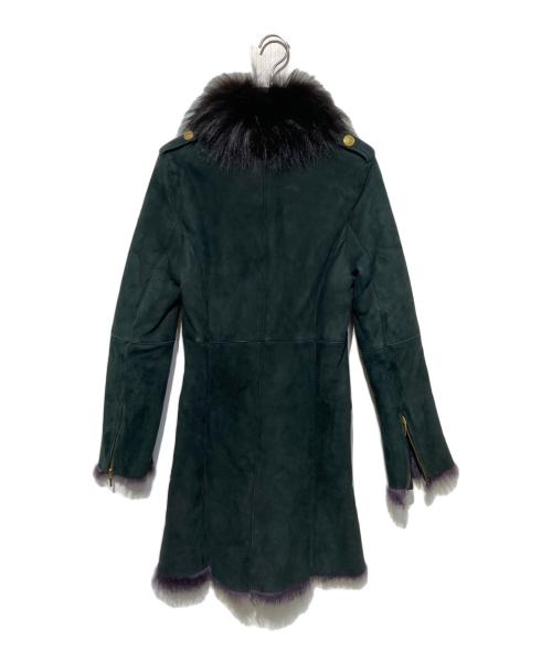 DOUBLE STANDARD CLOTHING（ダブルスタンダードクロージング）DOUBLE STANDARD CLOTHING (ダブルスタンダードクロージング) ラクーンファームートンコート ブラック サイズ:不明の古着・服飾アイテム