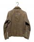 CDM BY CARPEDIEM (シーディーエム バイ カルペディエム) レザーライダースジャケット ベージュ サイズ:M：8000円