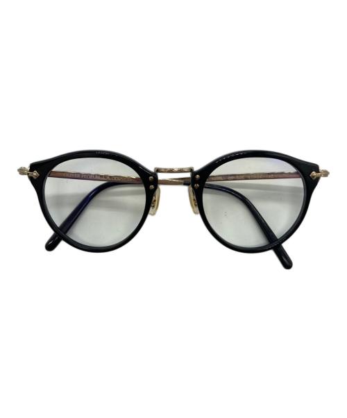 OLIVER PEOPLES（オリバーピープルズ）OLIVER PEOPLES (オリバーピープルズ) アイウェア ブラック サイズ:47□24 142の古着・服飾アイテム