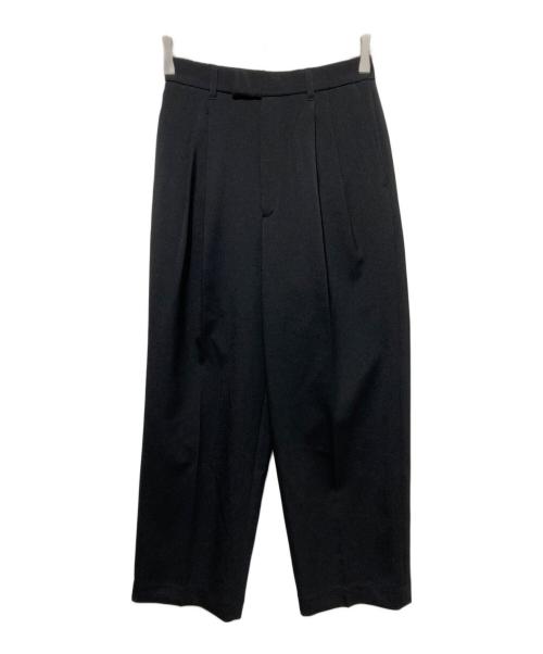 IENA（イエナ）IENA (イエナ) サスペンダーダブルクロスパンツ ブラック サイズ:-の古着・服飾アイテム