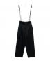 IENA（イエナ）の古着「サスペンダーダブルクロスパンツ」｜ブラック
