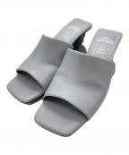 Maison MIHARA YASUHIROメゾン ミハラ ヤスヒロ）の古着「ダックヒールサンダル」｜ブルー