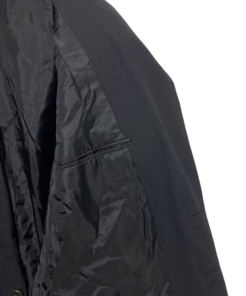 GIORGIO ARMANI（ジョルジョアルマーニ）GIORGIO ARMANI (ジョルジョアルマーニ) ウールシルクブレンドテーラードジャケット ブラック サイズ:48の古着・服飾アイテム