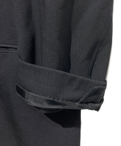 GIORGIO ARMANI（ジョルジョアルマーニ）GIORGIO ARMANI (ジョルジョアルマーニ) ウールシルクブレンドテーラードジャケット ブラック サイズ:48の古着・服飾アイテム