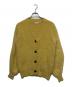 ROBERTO COLLINA（ロベルトコリーナ）の古着「アンゴラケーブルカーディガン」｜イエロー