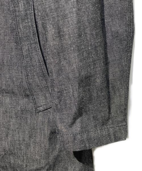 MACKINTOSH（マッキントッシュ）MACKINTOSH (マッキントッシュ) ライナー付デニムステンカラーコート グレー サイズ:38の古着・服飾アイテム