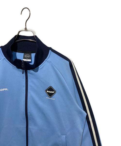 F.C.R.B.（エフシーレアルブリストル）F.C.R.B. (エフシーレアルブリストル) TRAINING TRACK JACKET ライトブルー サイズ:XXLの古着・服飾アイテム