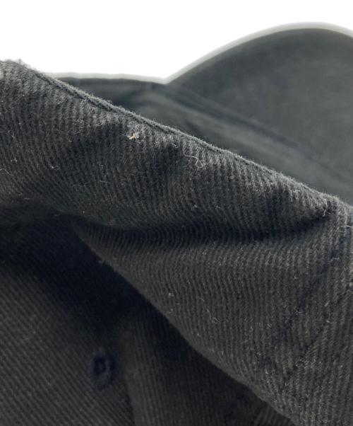 BALENCIAGA（バレンシアガ）BALENCIAGA (バレンシアガ) ロゴ ベースボールキャップ ブラックの古着・服飾アイテム