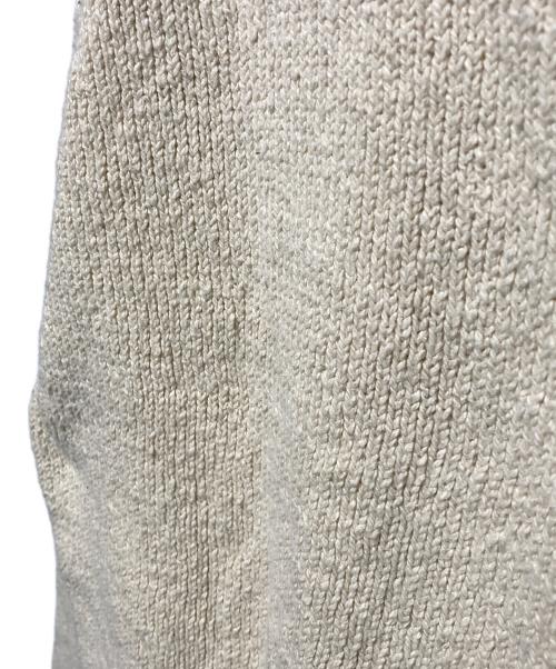 YOKE（ヨーク）YOKE (ヨーク) INTARSIA COTTON SWEATER アイボリー サイズ:4の古着・服飾アイテム