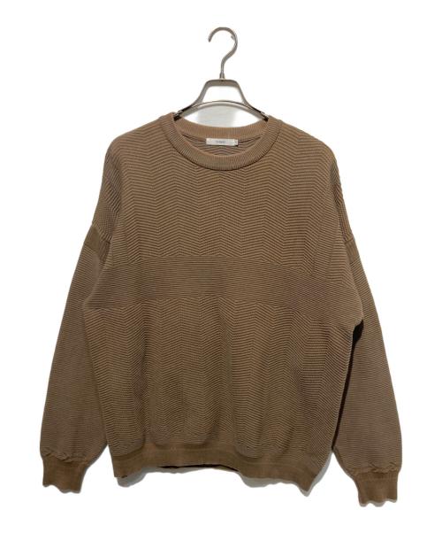 yashiki（ヤシキ）YASHIKI (ヤシキ) Ginrei Knit ブラウン サイズ:1の古着・服飾アイテム