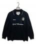DAIRIKU（ダイリク）の古着「lame soccer uniform knit pullover」｜ブラック