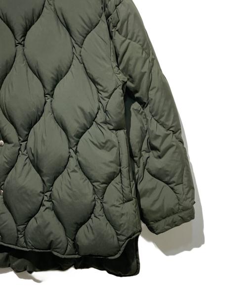 MIDIUMISOLID（ミディウミソリッド）MIDIUMISOLID (ミディウミソリッド) キルティングダウンジャケット グリーン サイズ:38の古着・服飾アイテム