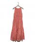 Her lip to（ハーリップトゥ）の古着「Riviera Bow Tiered Long Dress」｜ピンク