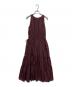 Her lip to (ハーリップトゥ) Riviera Bow Tiered Long Dress ブラウン サイズ:M：12000円