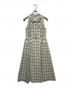 HER LIP TOハーリップトゥ）の古着「Faubourg Tweed Dress」｜ベージュ